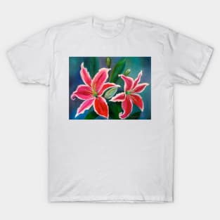 Pink Lilies T-Shirt